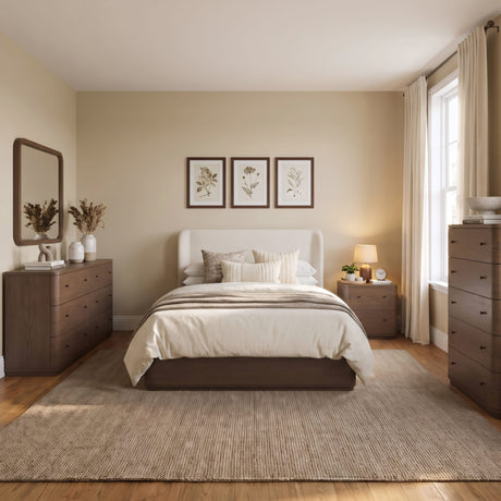 Penny Chocolate Mousse California King Bed by Modus Furniture at Eve Furniture