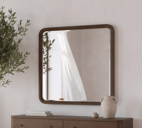 Penny Chocolate Mousse Dresser Mirror by Modus Furniture at Eve Furniture