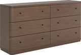 Penny Chocolate Mousse Dresser by Modus Furniture at Eve Furniture