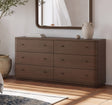 Penny Chocolate Mousse Dresser by Modus Furniture at Eve Furniture