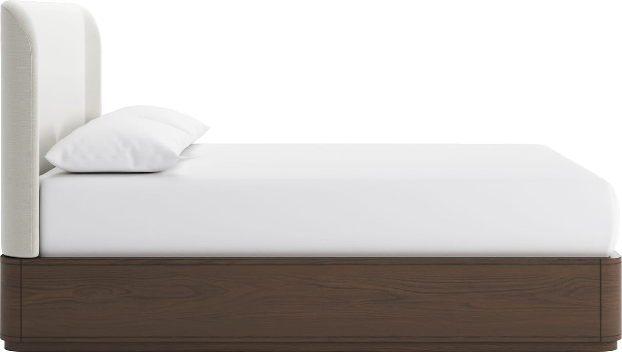 Penny Chocolate Mousse Full Storage Bed