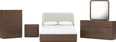 Penny Chocolate Mousse King Bed by Modus Furniture at Eve Furniture