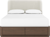 Penny Chocolate Mousse King Storage Bed by Modus Furniture at Eve Furniture