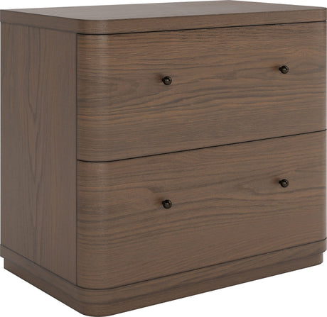 Penny Chocolate Mousse Nightstand by Modus Furniture at Eve Furniture