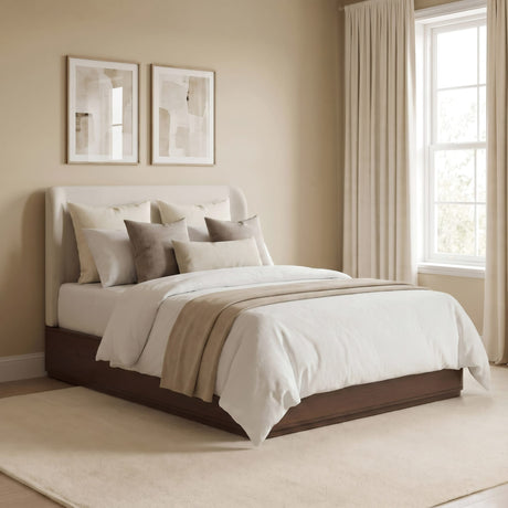 Penny Chocolate Mousse Queen Bed by Modus Furniture at Eve Furniture
