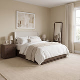 Penny Chocolate Mousse Queen Storage Bed