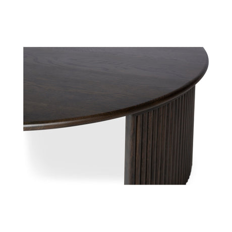 Penny Dark Brown Large Coffee Table by MOES at Eve Furniture