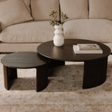 Penny Dark Brown Large Coffee Table by MOES at Eve Furniture