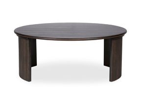 Penny Dark Brown Large Coffee Table by MOES at Eve Furniture
