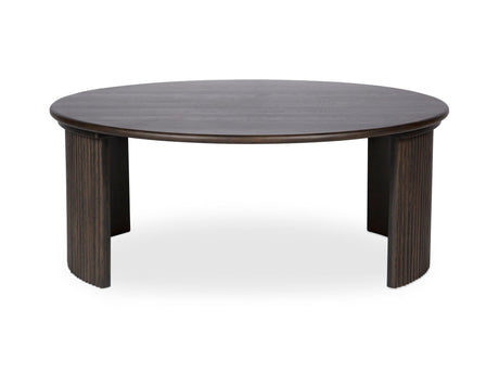 Penny Dark Brown Large Coffee Table by MOES at Eve Furniture