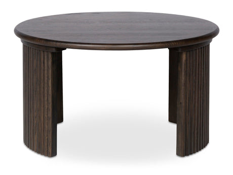 Penny Dark Brown Small Coffee Table by MOES at Eve Furniture