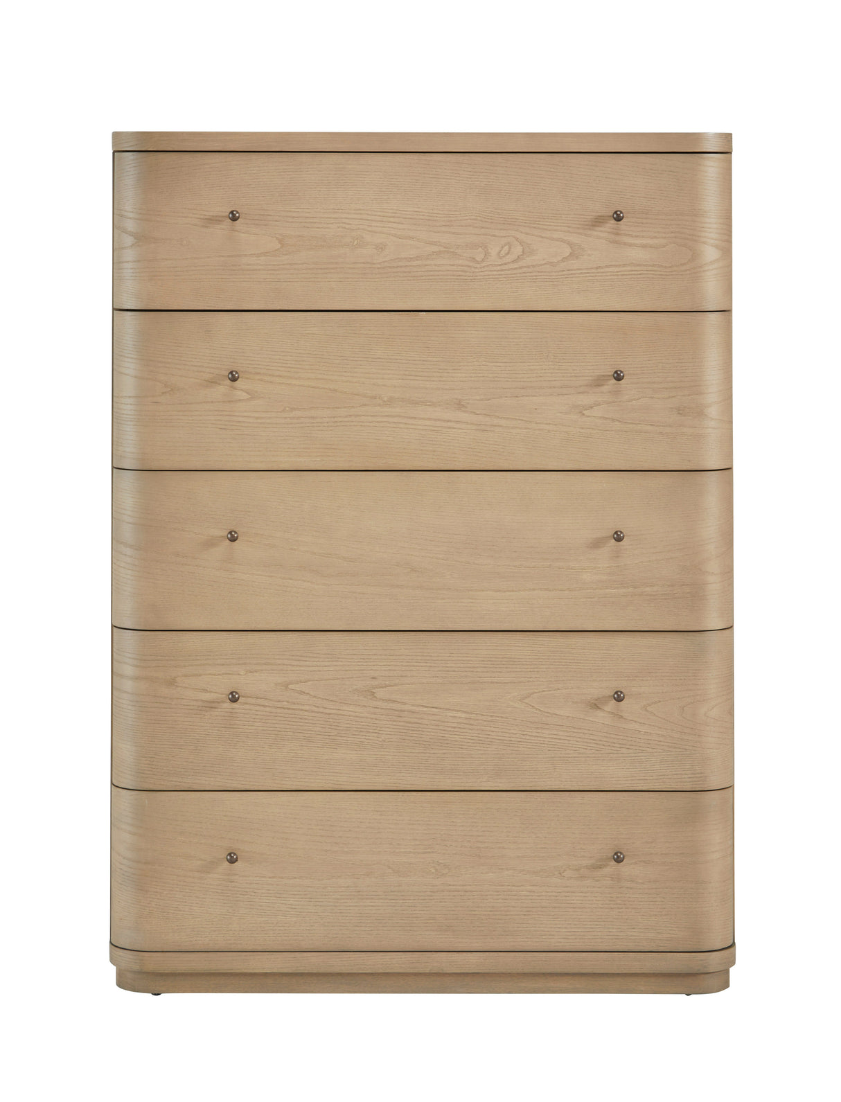 Penny Five Drawer White Ash Chest in Buff Cream by Modus Furniture at Eve Furniture