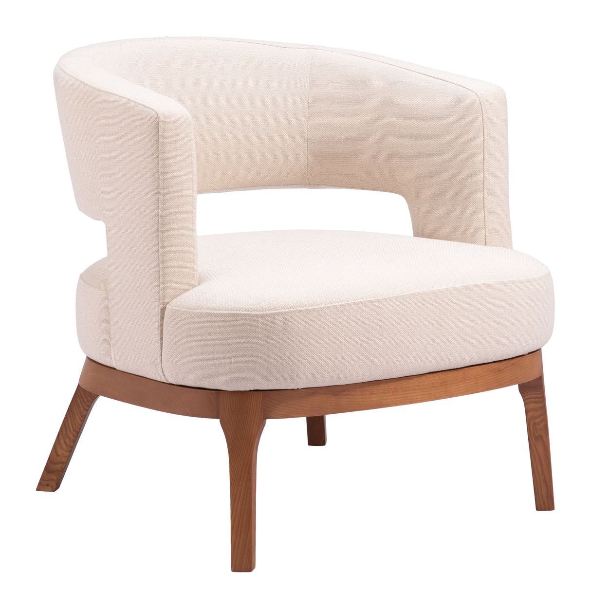 Penryn Beige Accent Chair by Zuomod at Eve Furniture