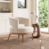 Penryn Beige Accent Chair by Zuomod at Eve Furniture