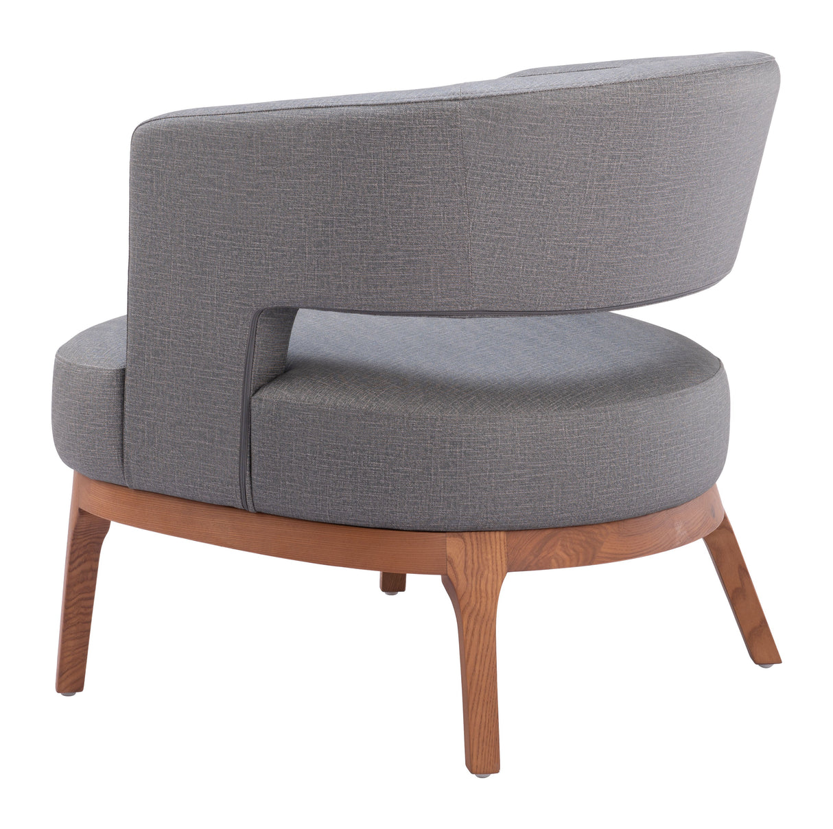 Penryn Slate Gray Accent Chair by Zuomod at Eve Furniture