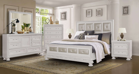 Penta Champagne Bedroom Set by Cosmos Furniture at Eve Furniture