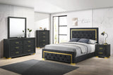 Pepe Black Chest by Crown Mark at Eve Furniture