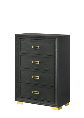 Pepe Black Chest by Crown Mark at Eve Furniture