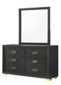 Pepe Black Dresser by Crown Mark at Eve Furniture