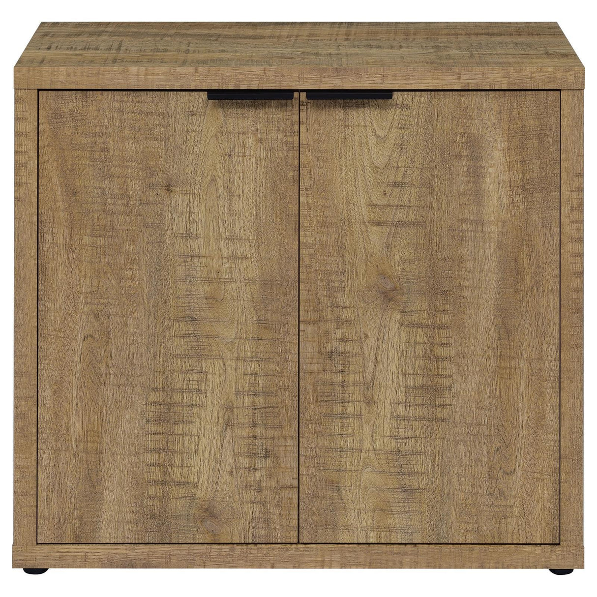 Pepita Mango Brown 2-Door Engineered Wood Accent Cabinet with Adjustable Shelves by Coaster at Eve Furniture