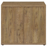 Pepita Mango Brown 2-Door Engineered Wood Accent Cabinet with Adjustable Shelves by Coaster at Eve Furniture