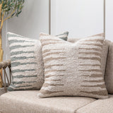 Performance Kiran Natural 22x22 Throw Pillow (Set of 2) by Classic Home at Eve Furniture