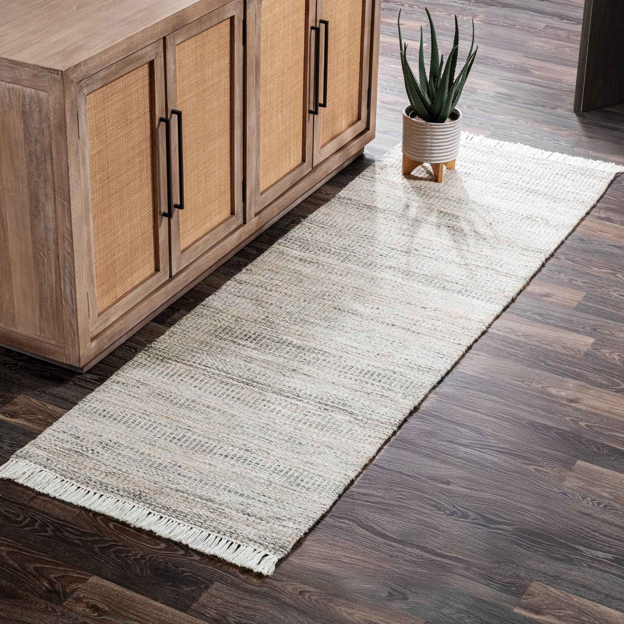 Performance Lancaster Natural Gray Multi Rug by Classic Home at Eve Furniture