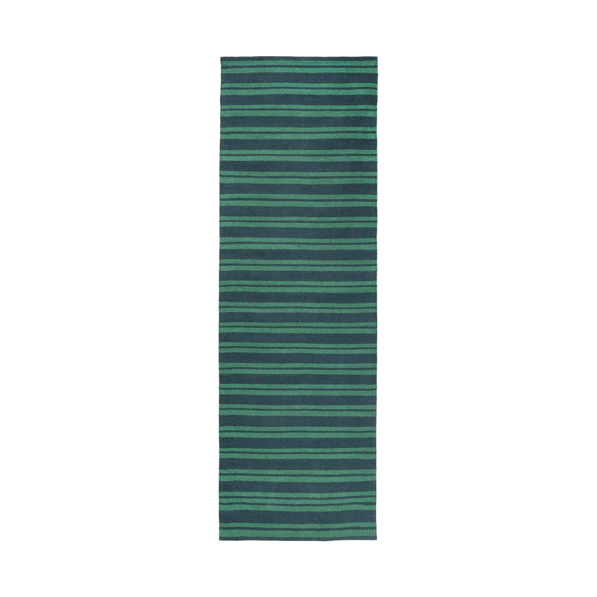 Performance Palma Deep Blue/Green Stripe Rug by Classic Home at Eve Furniture
