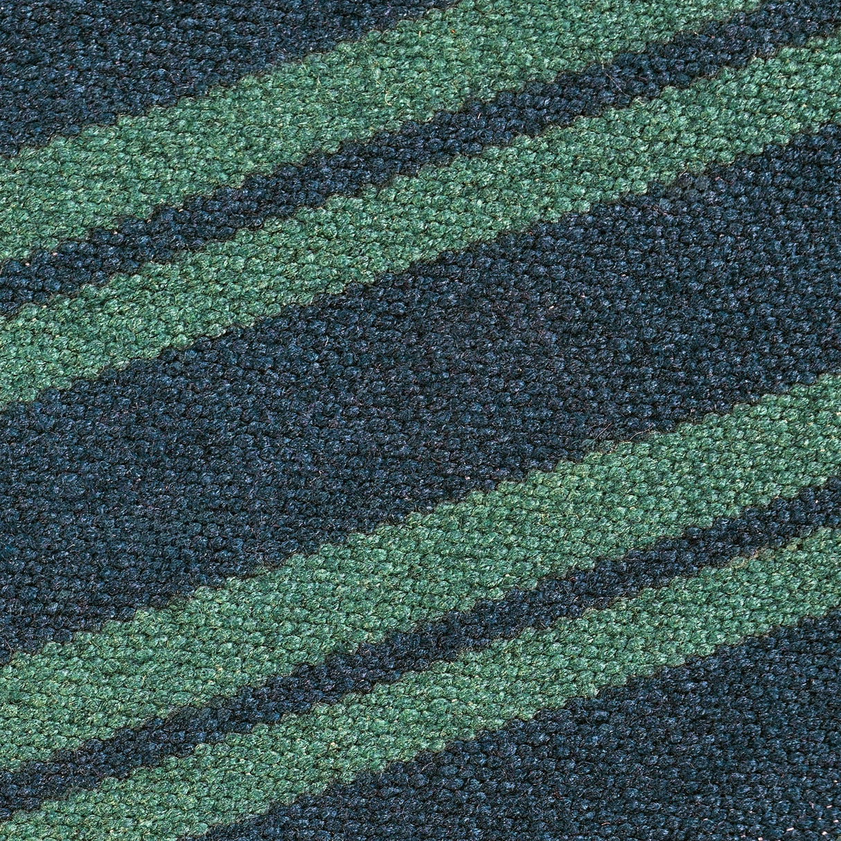 Performance Palma Deep Blue/Green Stripe Rug by Classic Home at Eve Furniture