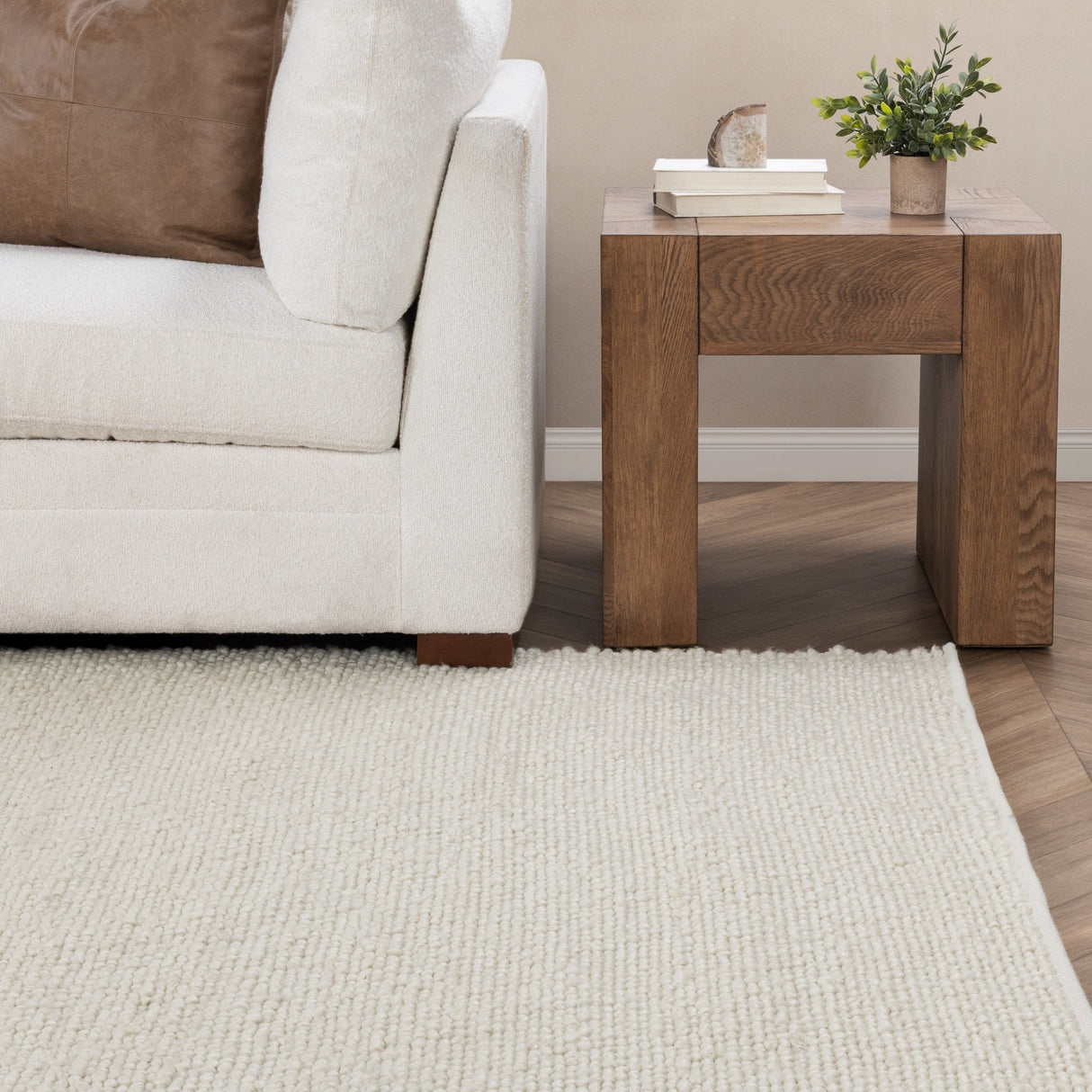 Performance Petaluma Ivory Rug by Classic Home at Eve Furniture