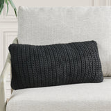 Performance Prism Black Multiple Sizes Throw Pillow (Set of 2) by Classic Home at Eve Furniture