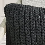 Performance Prism Black Multiple Sizes Throw Pillow (Set of 2) by Classic Home at Eve Furniture