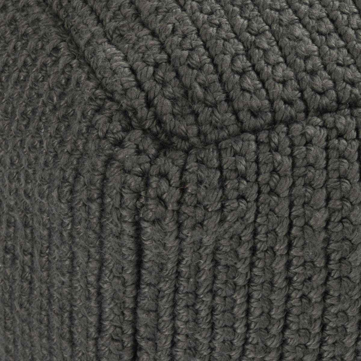 Performance Prism Dark Gray Pouf by Classic Home at Eve Furniture