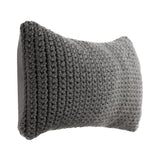 Performance Prism Dark Gray Throw Pillow (Set of 2) by Classic Home at Eve Furniture