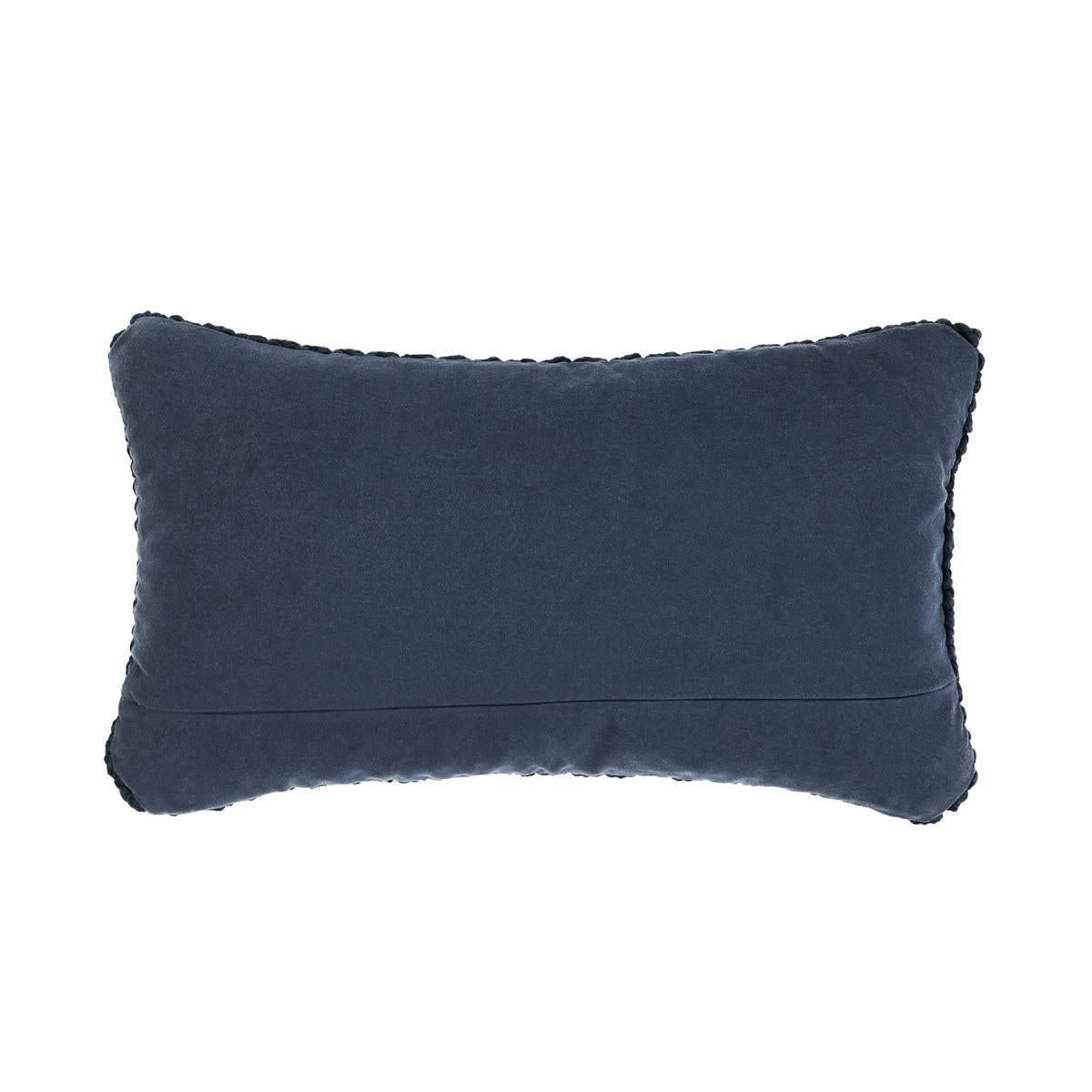 Performance Prism Navy Blue Multiple Sizes Throw Pillow (Set of 2) by Classic Home at Eve Furniture
