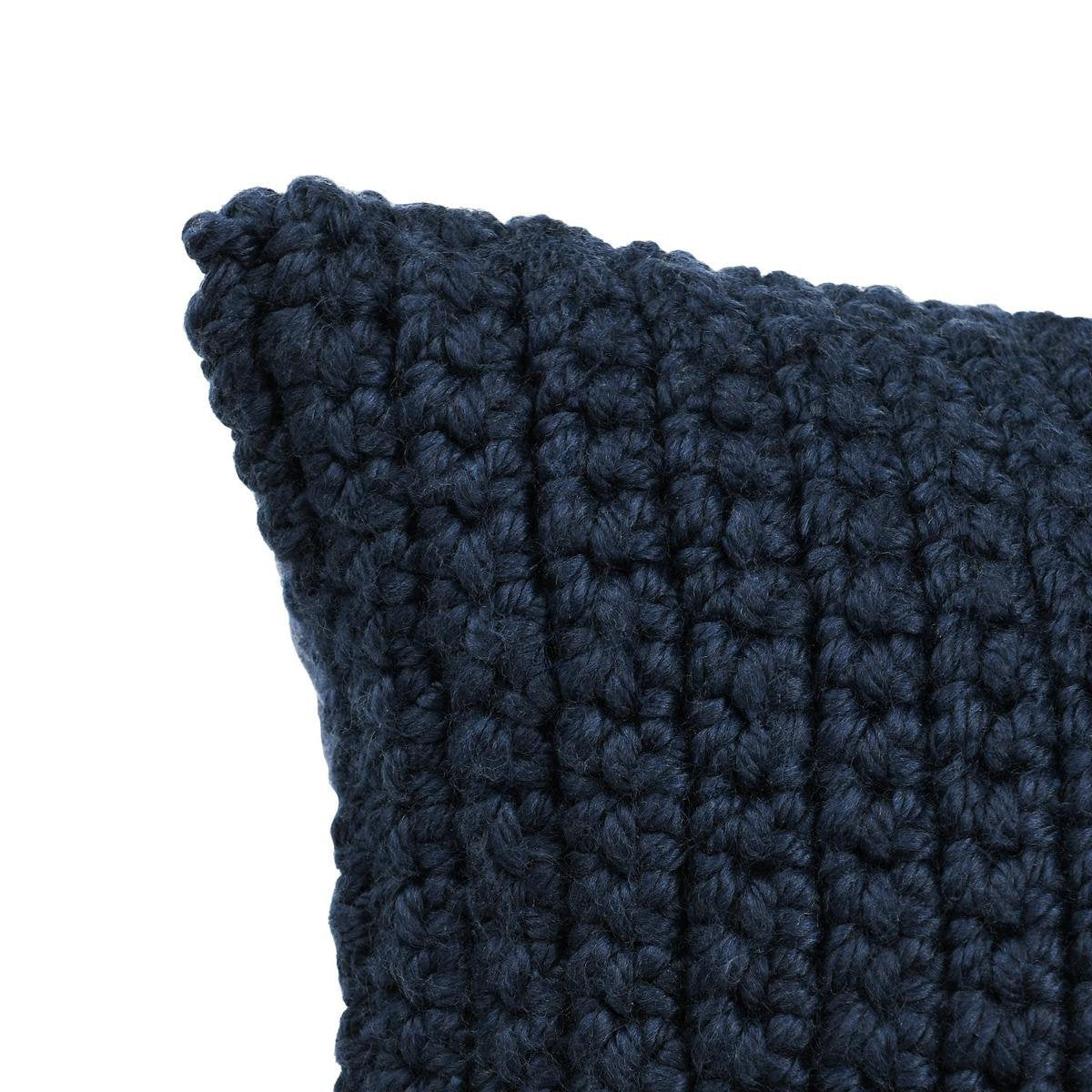 Performance Prism Navy Blue Multiple Sizes Throw Pillow (Set of 2) by Classic Home at Eve Furniture