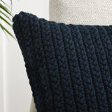 Performance Prism Navy Blue Multiple Sizes Throw Pillow (Set of 2) by Classic Home at Eve Furniture