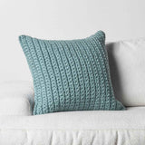 Performance Prism Pool Blue Multiple Sizes Throw Pillow (Set of 2) by Classic Home at Eve Furniture