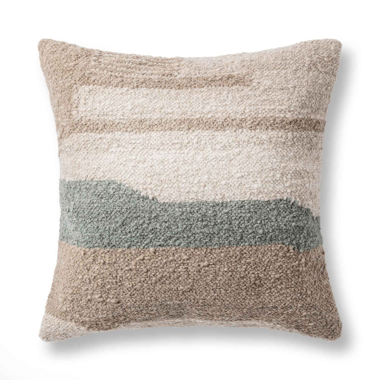 Performance Sita Dry Sage/ Natural 22x22 Throw Pillow (Set of 2) by Classic Home at Eve Furniture