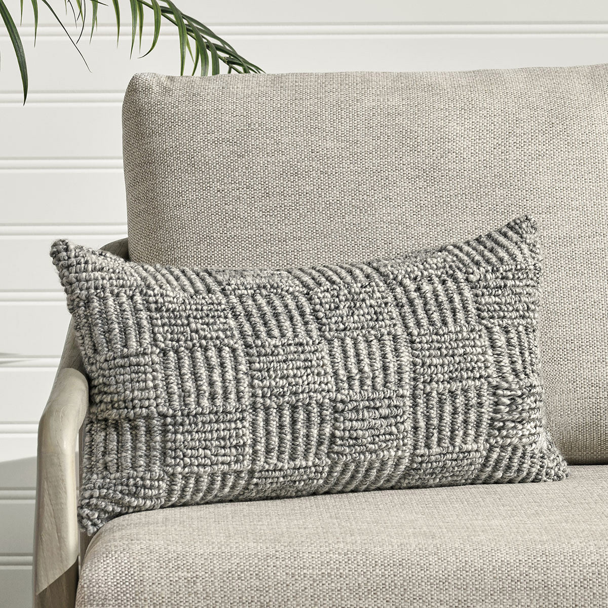 Performance Vico Gray Multi Size Throw Pillow (Set of 2) by Classic Home at Eve Furniture