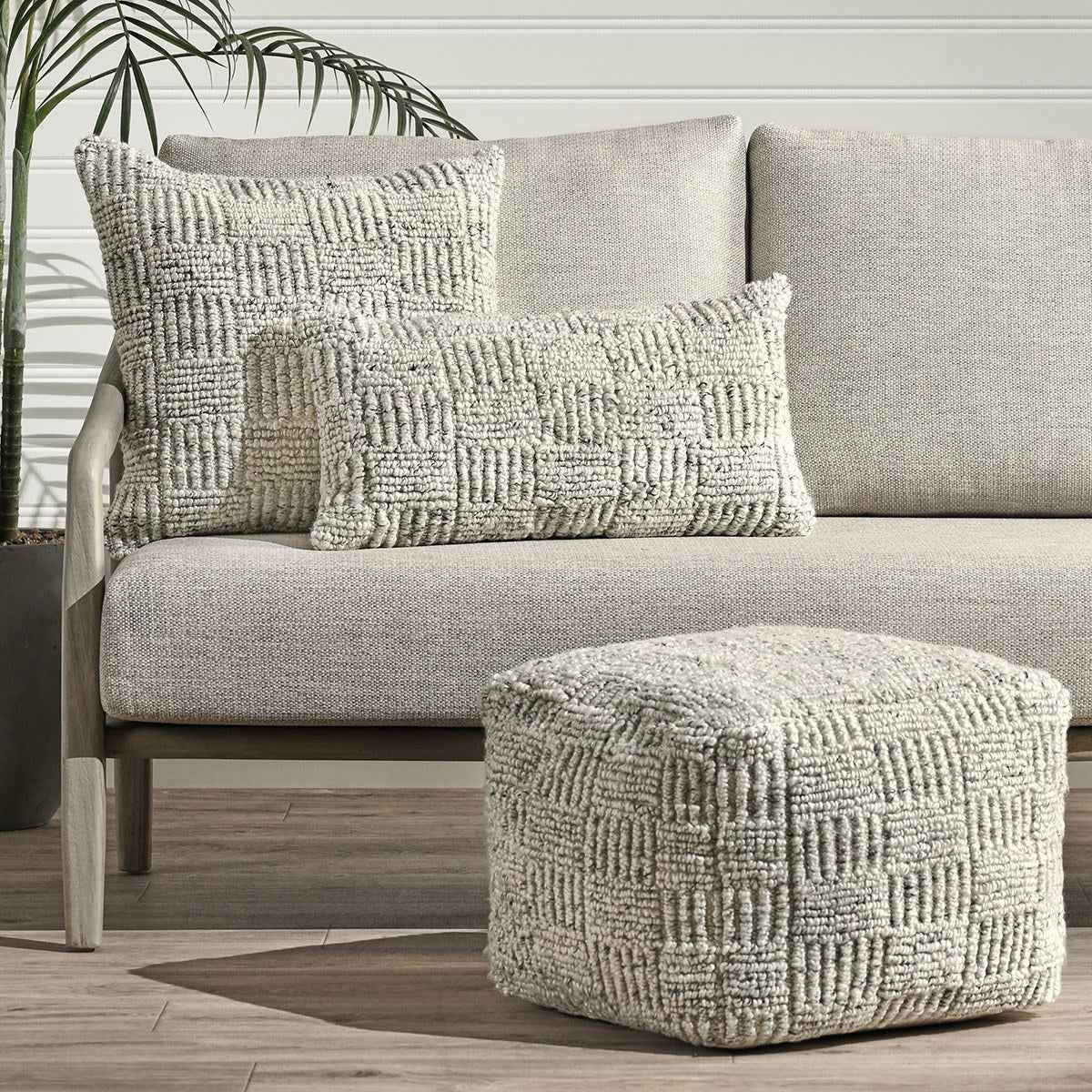 Performance Vico Ivory Multi Multi Size Throw Pillow (Set of 2) by Classic Home at Eve Furniture