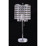 Perla Chrome Table Lamp by Furniture of America at Eve Furniture