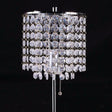 Perla Chrome Table Lamp by Furniture of America at Eve Furniture