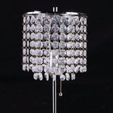 Perla Chrome Table Lamp by Furniture of America at Eve Furniture