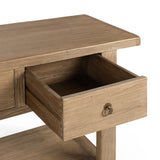 Perle River Sand 75" Rectangle Console Table by Classic Home at Eve Furniture