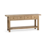 Perle River Sand 75" Rectangle Console Table by Classic Home at Eve Furniture