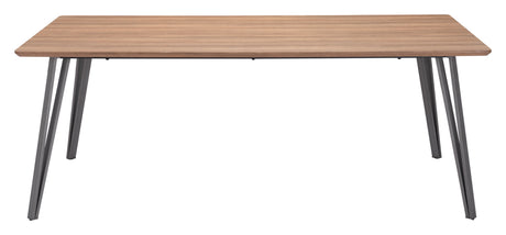 Perpignan Brown Dining Table by Zuomod at Eve Furniture