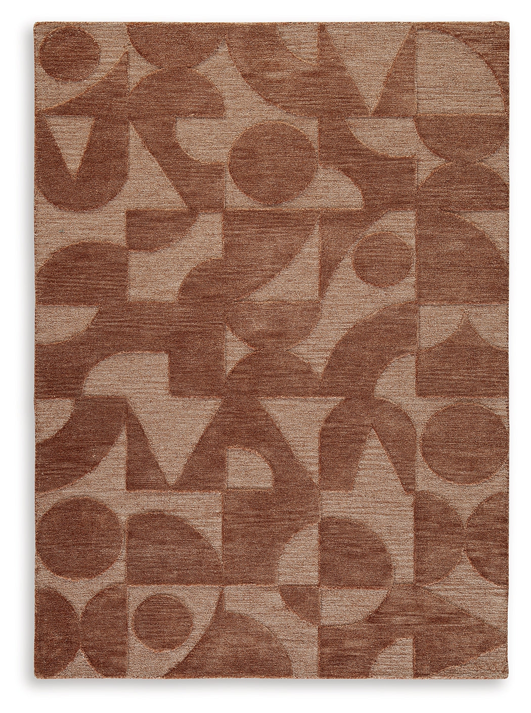 Perrenton Clay Large Rug by ASHLEY FURNITURE at Eve Furniture