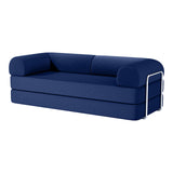 Perri Blue 79" Compressed Sofa by Furniture of America at Eve Furniture