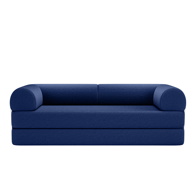 Perri Blue 79" Compressed Sofa by Furniture of America at Eve Furniture